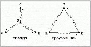 Устройство звезда треугольник