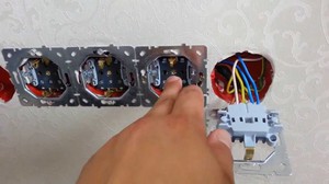 Как установить блок розеток