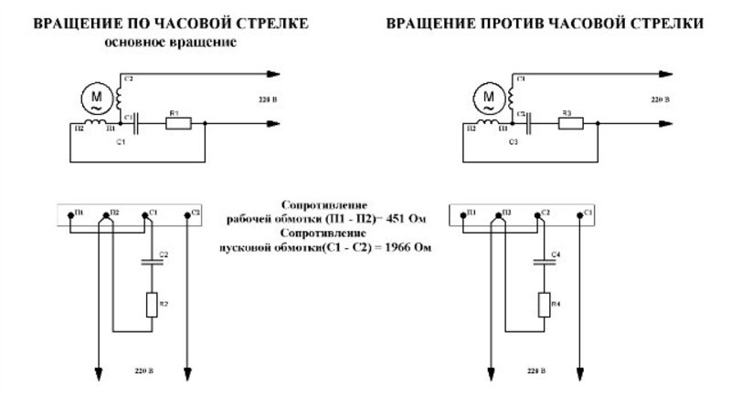 Асинхронный однофазный двигатель как работает
