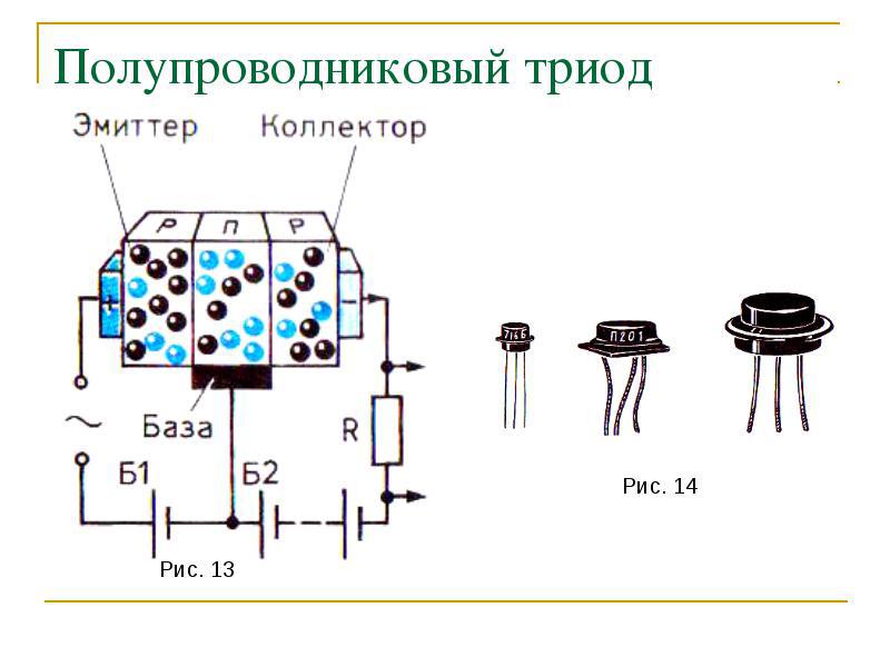 Сканер с тремя полупроводниковыми триодами