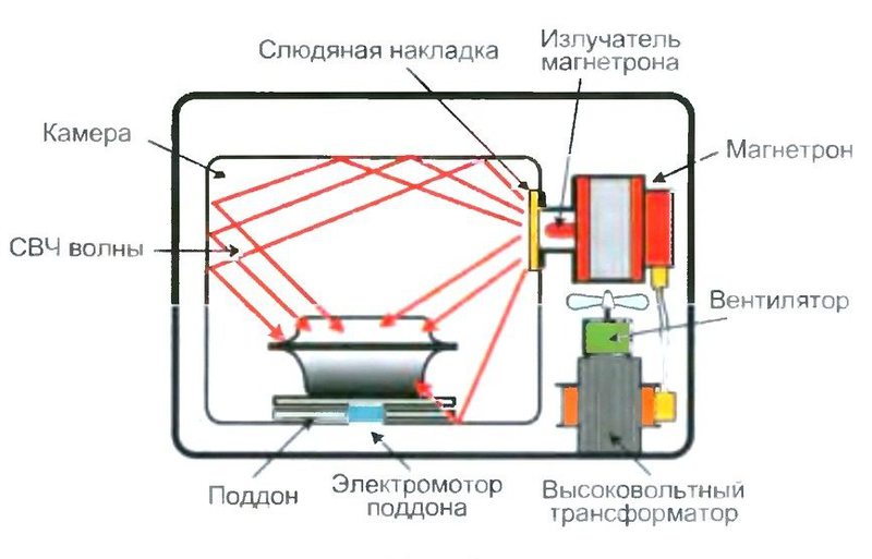 Как устроена микроволновка