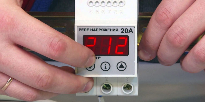 Выбор реле тока и напряжения
