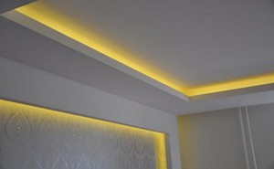 Светодиодная лента в нише