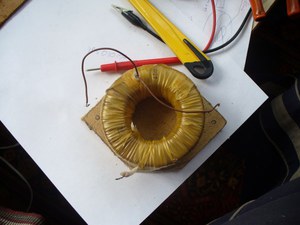 Тороидальный трансформатор картон