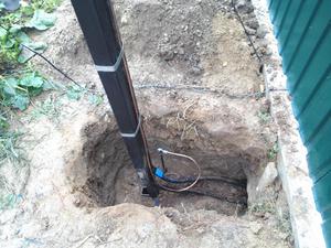 Заземлители кабельной брони в грунте