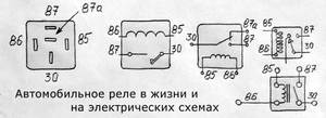 Схема реле